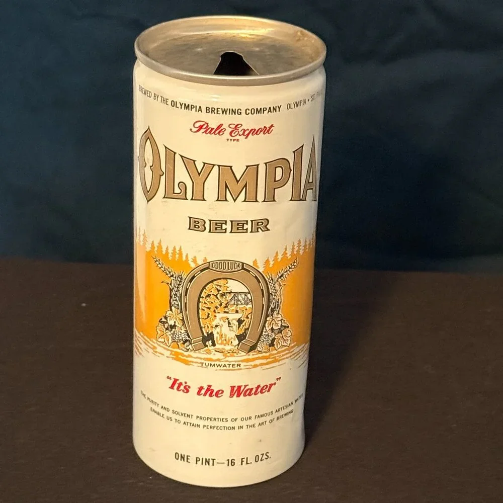 Olympia  Vintage Beer can